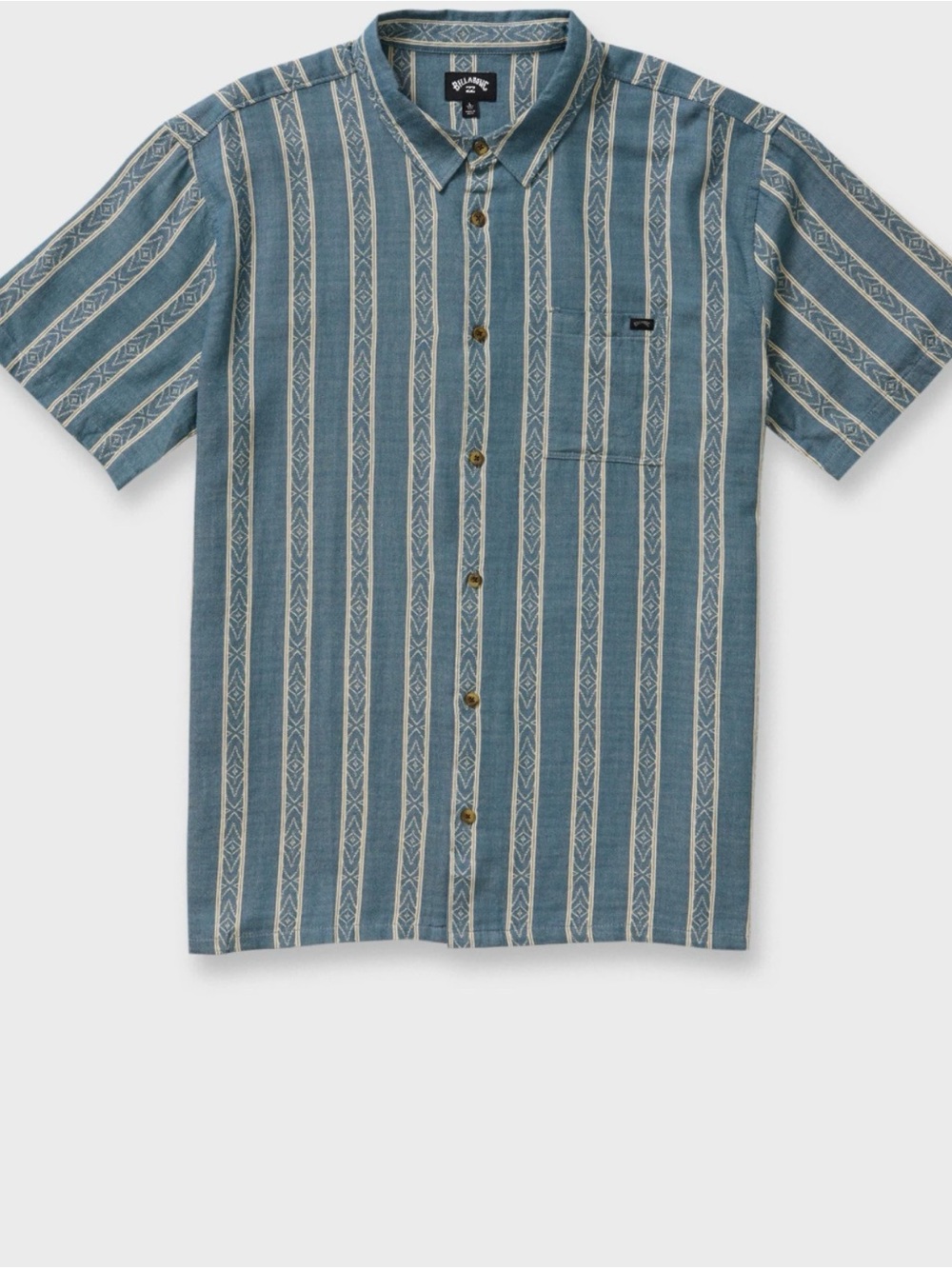 Billabong men’s Sunday jacquard shirt sleeved shirt